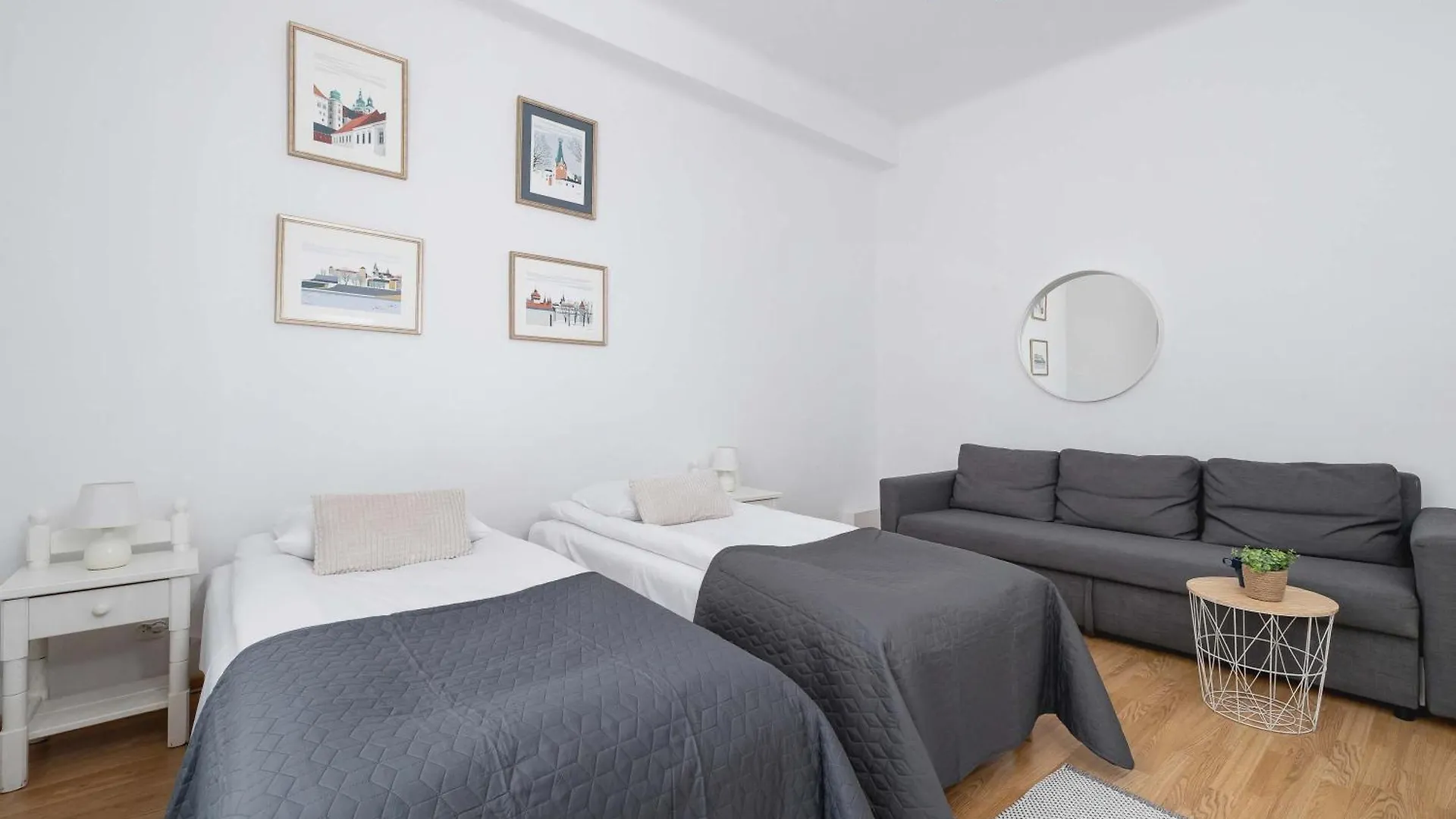 Apartament W Sercu Krakowa Z Dwoma Sypialniami By Rent Like Home Polonia