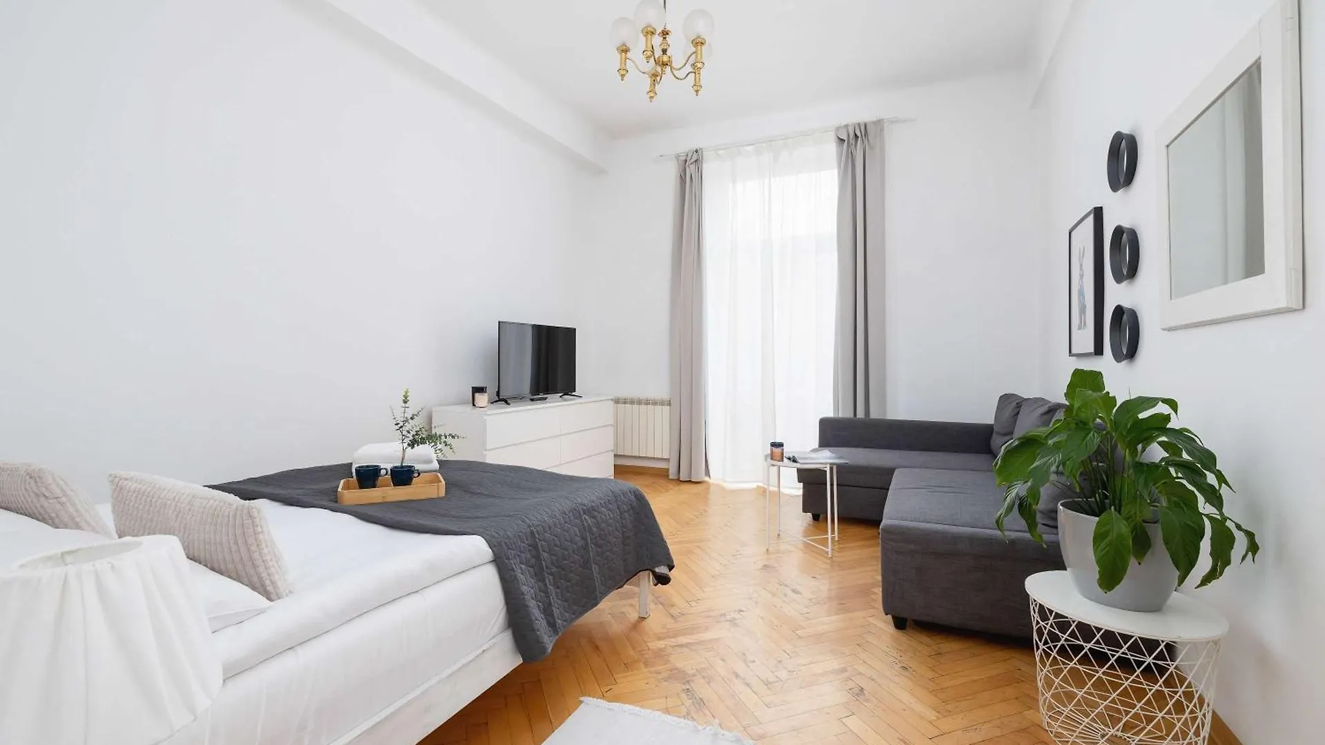 Apartament W Sercu Krakowa Z Dwoma Sypialniami By Rent Like Home Polonia